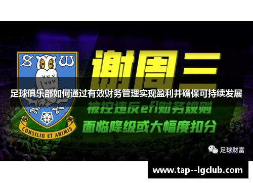 足球俱乐部如何通过有效财务管理实现盈利并确保可持续发展