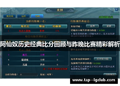 阿仙奴历史经典比分回顾与昨晚比赛精彩解析